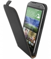 Mobiparts Premium Flip Case voor HTC One (M8) - Black
