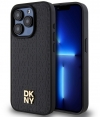 DKNY Repeat Stack Logo Back Case - iPhone 14 Pro (6.1") - Zwart