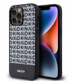 DKNY Repeat Bottom Stripe Back Case - iPhone 15 Pro Max - Zwart