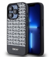 DKNY Repeat Bottom Stripe Back Case - iPhone 15 Pro (6.1") Zwart