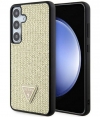 Guess Rhinestones Back Case - Samsung Galaxy S24 Plus - Goud