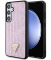 Guess Rhinestones Back Case - Samsung Galaxy S24 (S921) - Roze