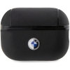 BMW Signature Leather Case - Apple Airpods Pro 2 (2e Gen) - Zwart