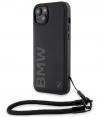 BMW Signature Wordmark Back Case - iPhone 15 Plus (6.7") - Zwart
