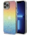 Guess Faceted Mirror Back Case - iPhone 12/12 Pro (6.1") Rainbow