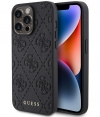 Guess 4G Stamped Back Case - Apple iPhone 15 Pro (6.1") - Zwart