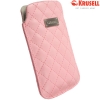 KRUSELL Coco Luxe Leather Mobile Pouch Tasje Pink Medium | 95120