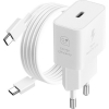 Samsung Fast Charge 25W Power Adapter met USB-C kabel - Wit