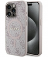 Guess 4G MagSafe Back Case - Apple iPhone 14 Pro Max (6.7") Roze