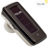 Iqua BHS-603 Sun Bluetooth Headset - Solar Powered (Bulk)