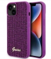 Guess Rhinestones Back Case - Apple iPhone 15 (6.1") - Fuchsia