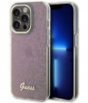 Guess Faceted Mirror Back Case - iPhone 15 Pro Max (6.7") - Roze