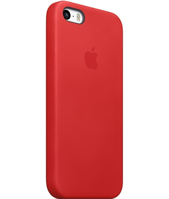 raket Conjugeren Reparatie mogelijk DigitalsOnline - apple iphone se originele apple hard cover echt leer rood  voor apple iphone 5/5s